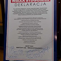 Galeria - Deklaracja Wielka Bydgoszcz, 11.10.2018 / fot. Anna Kopeć