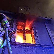Galeria - Pożar mieszkania w budynku przy ul. Grunwaldzkiej 45, 25 stycznia 2019 r./fot. Bydgoszcz998