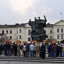 Galeria - Obchody siódmej rocznicy katastrofy smoleńskiej na bydgoskim Starym Rynku / fot. Anna Kopeć 