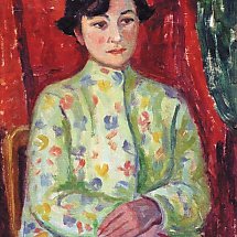 Galeria - Irena Kużdowicz, Portret Zofii Rybiańskiej
1956