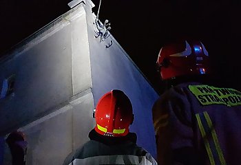 Strażacy w akcji na ul. Kossaka [ZDJĘCIA]