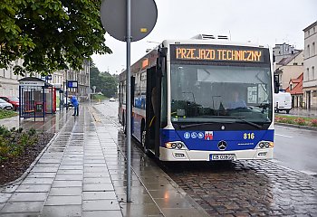 Pożar w autobusie na Wojska Polskiego