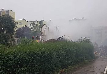 Wybuch w domku jednorodzinnym w Toruniu. Brak informacji o ofiarach