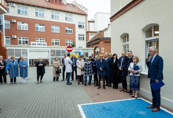 Otwarcie nowego pawilonu w Szpitalu Zakaźnym