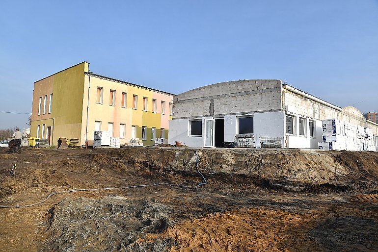 Trwa rozbudowa żłobka przy ul. Brzozowej