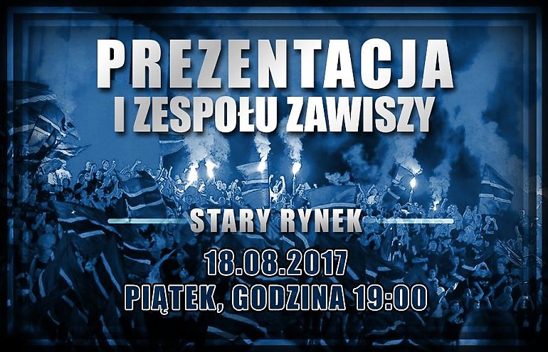 Zawisza Bydgoszcz zaprezentuje się na Starym Rynku