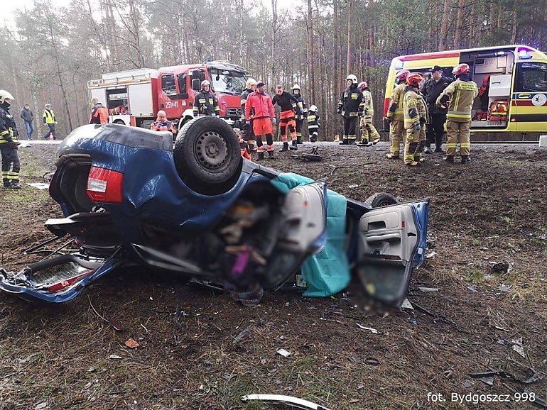 Tragiczny wypadek na DK10 