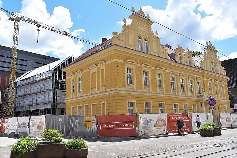 Rozbudowa muzeum coraz bliżej finału