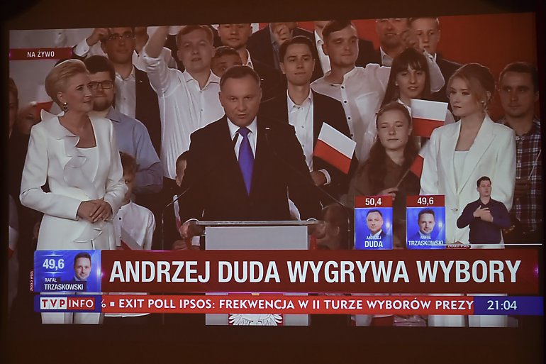 Wyniki late poll także wskazują na zwycięstwo Andrzeja Dudy. 
