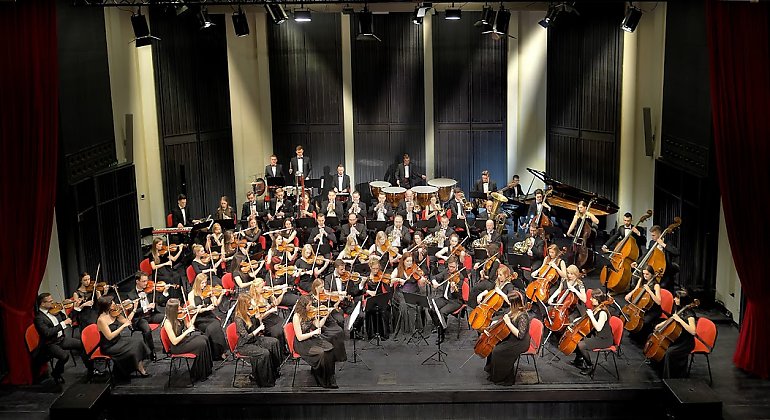 Bydgoska orkiestra grała z Bocellim