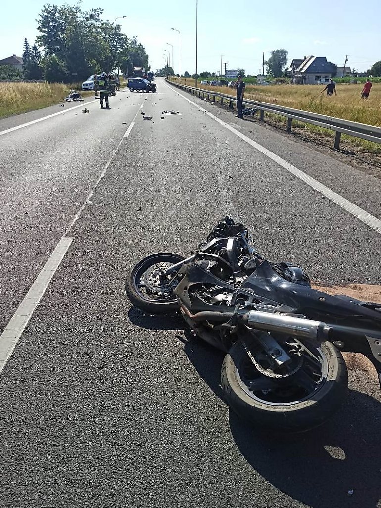 Tragiczna śmierć motocyklisty. Wtorkowe tragedie na drogach regionu