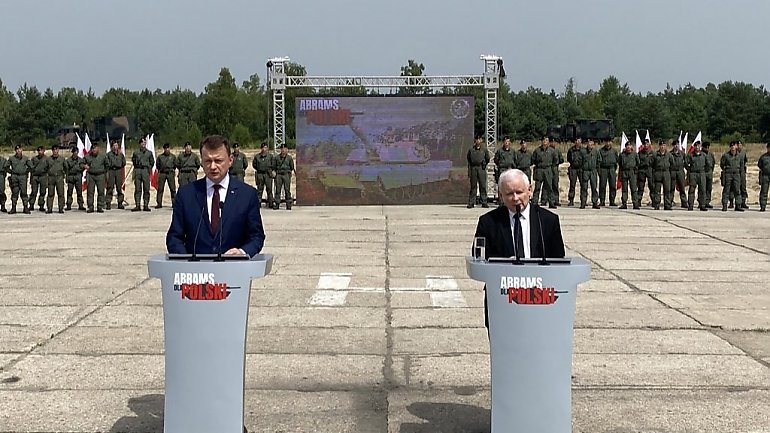 Cztery bataliony z czołgami ABRAMS. Kaczyński zapowiada wzmocnienia w armii