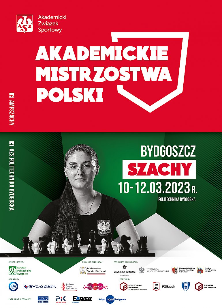 Akademickie Mistrzostwa Polski w Szachach na Politechnice Bydgoskiej