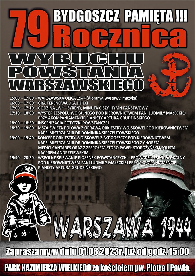 79. rocznica Powstania Warszawskiego 