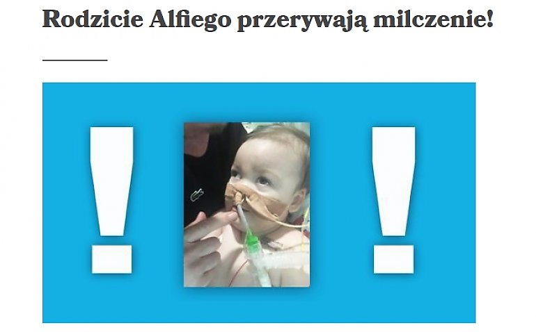 Rodzicie Alfiego przerywają milczenie!