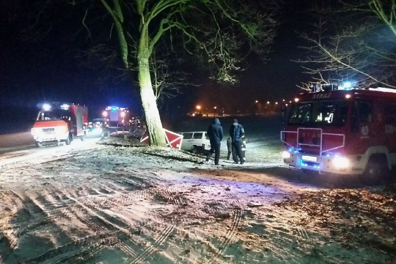 Kierowca był pijany, zginął pasażer. Tragedia pod Świeciem