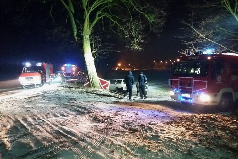 Kierowca był pijany, zginął pasażer. Tragedia pod Świeciem