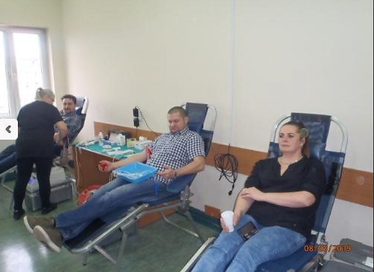 Służba i krew. Zebrali jej ponad 19 litrów jednego dnia