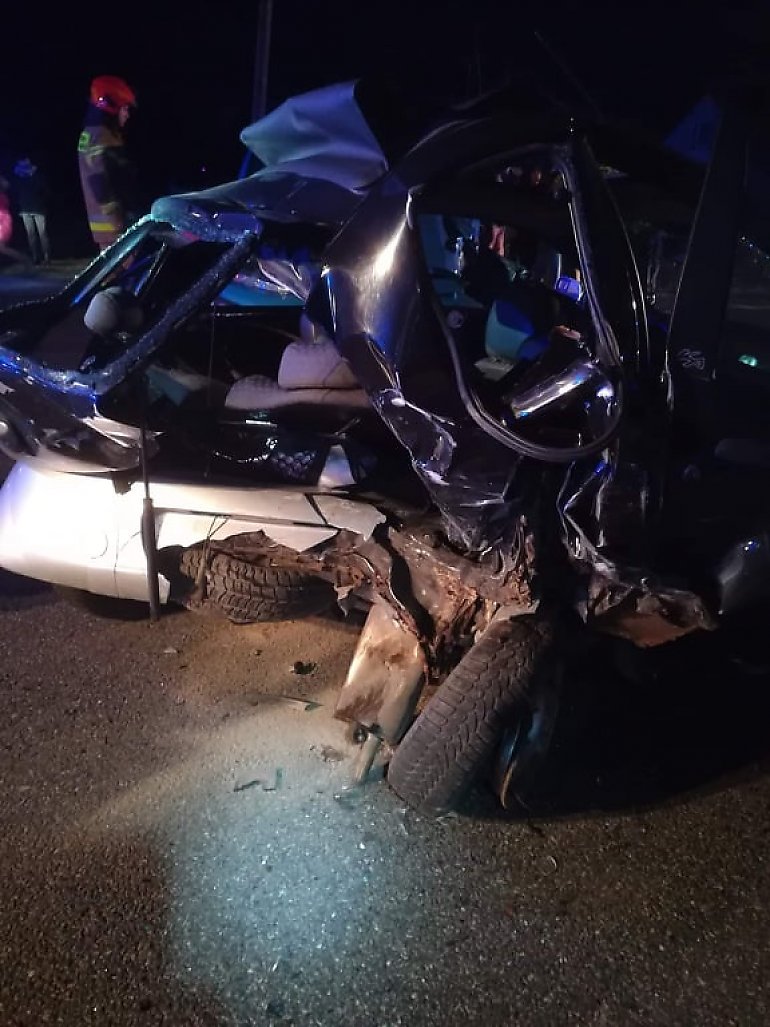 Groźny wypadek na DK25 w miejscowości Januszkowo