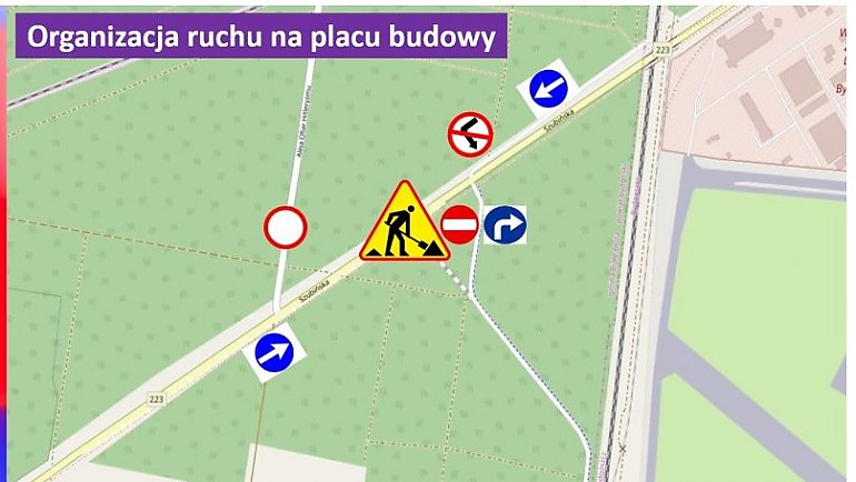 Budują rondo turbinowe w Białych Błotach. Duże zmiany w ruchu