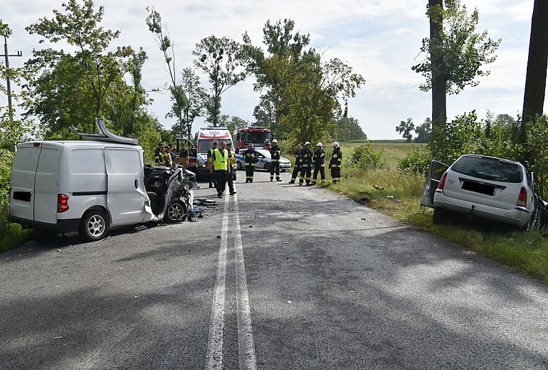 Wypadek w Piastoszynie: nie żyje kobieta