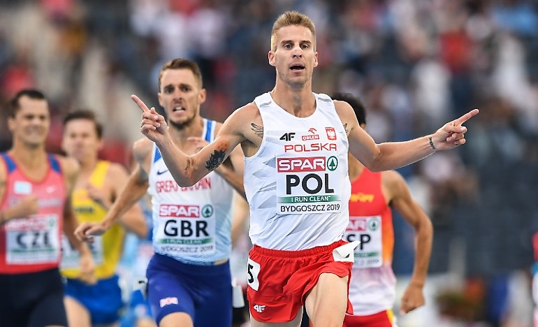 Marcin Lewandowski pobił rekord Polski w biegu na 1500 metrów