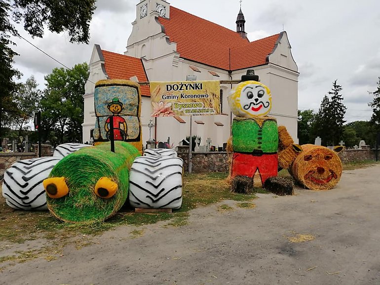 Kronowo zaprasza na dożynki, do Byszewa