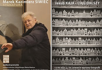 Spotkanie poetyckie z Markiem Kazimierzem Siwcem pt. „Sygnatura” w Galerii Autorskiej [ZAPROSZENIE]