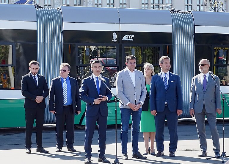 Pierwszy tramwaj PESA dla Jassy oficjalnie przekazany